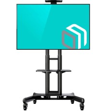 Подставка для телевизора Onkron TS1551 черный 40"-70" макс.60.5кг напольный мобильный