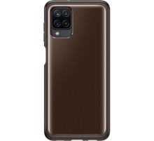 Чехол (клип-кейс) Samsung для Samsung Galaxy A12 Soft Clear Cover черный (EF-QA125TBEGRU)