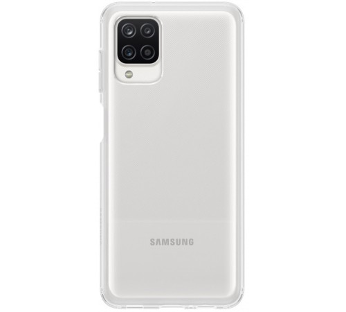 Чехол (клип-кейс) Samsung для Samsung Galaxy A12 Soft Clear Cover прозрачный (EF-QA125TTEGRU)