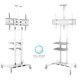 Подставка для телевизора Onkron TS1552 белый 40"-70" макс.60.5кг напольный мобильный