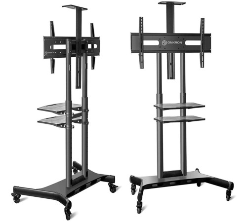 Подставка для телевизора Onkron TS1881 черный 50"-86" макс.105.9кг напольный мобильный Подставка для телевизора Onkron TS1881 черный 50"-86" макс.105.9кг напольный мобильный
