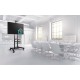 Подставка для телевизора Onkron TS1881 черный 50"-86" макс.105.9кг напольный мобильный