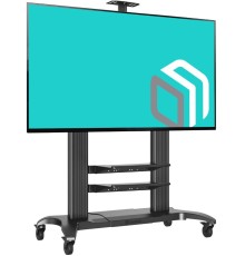 Подставка для телевизора Onkron TS2811 черный 60"-100" макс.147.8кг напольный мобильный