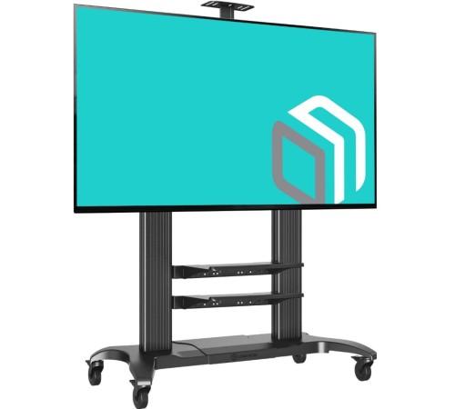 Подставка для телевизора Onkron TS2811 черный 60"-100" макс.147.8кг напольный мобильный Подставка для телевизора Onkron TS2811 черный 60"-100" макс.147.8кг напольный мобильный