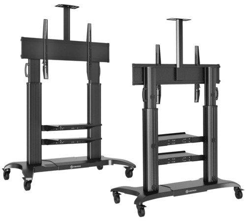 Подставка для телевизора Onkron TS2811 черный 60"-100" макс.147.8кг напольный мобильный Подставка для телевизора Onkron TS2811 черный 60"-100" макс.147.8кг напольный мобильный