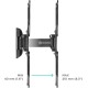Кронштейн для телевизора Onkron M2 черный 26"-65" макс.35кг настенный поворот и наклон