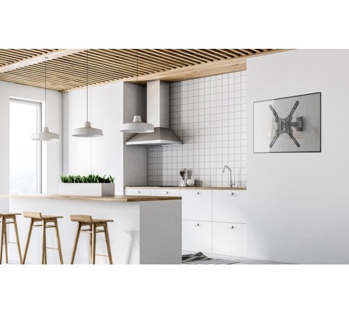 Кронштейн для телевизора Onkron M2 черный 26"-65" макс.35кг настенный поворот и наклон