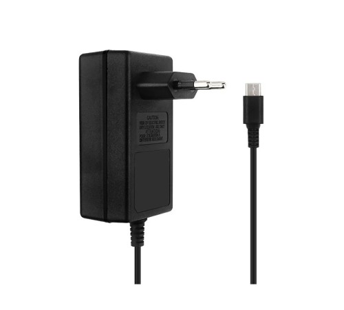 Блок питания Gembird NPA-DC4  для Raspberry Pi 4B, Черный, 5.1V, 3A, 15.3Вт, Кабель 1.5 m, USB Type-C output jack