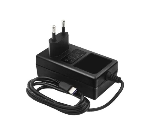 Блок питания Gembird NPA-DC4  для Raspberry Pi 4B, Черный, 5.1V, 3A, 15.3Вт, Кабель 1.5 m, USB Type-C output jack