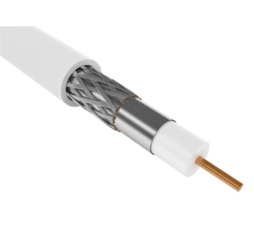 Кабель коаксиальный ITK CC1-R5F1-111-100-G RG-59 F/UTP общий экран 75Om PVC внутренний 100м белый Кабель коаксиальный ITK CC1-R5F1-111-100-G RG-59 F/UTP общий экран 75Om PVC внутренний 100м белый