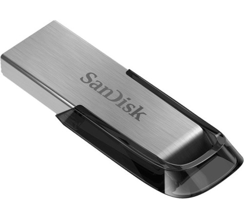 Флеш Диск Sandisk 512Gb Cruzer Ultra Flair SDCZ73-512G-G46 USB3.0 серебристый/черный