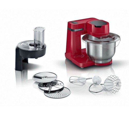 Кухонный комбайн Bosch MUMS2ER01 700Вт красный