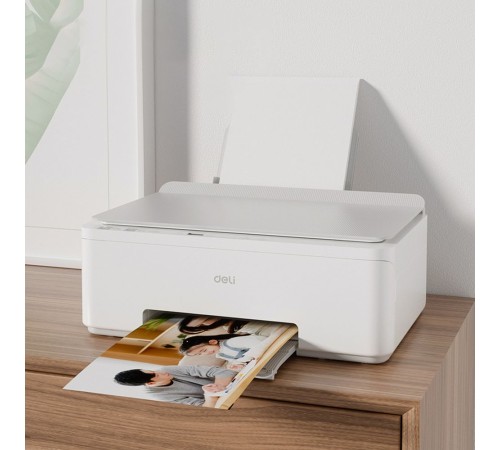 Deli D516W  A4, МФУ, струйное, цветное , 8,5стр/мин, 4800x1200dpi,Ethernet/WiFi/Bluetooth, СНПЧ, [D511W/D516W/D511W-EA1]