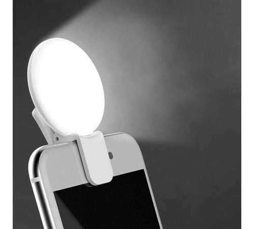 Вспышка для селфи DF LED-03 черный для для смартфонов (DF LED-03 (BLACK)) Вспышка для селфи DF LED-03 черный для для смартфонов (DF LED-03 (BLACK))