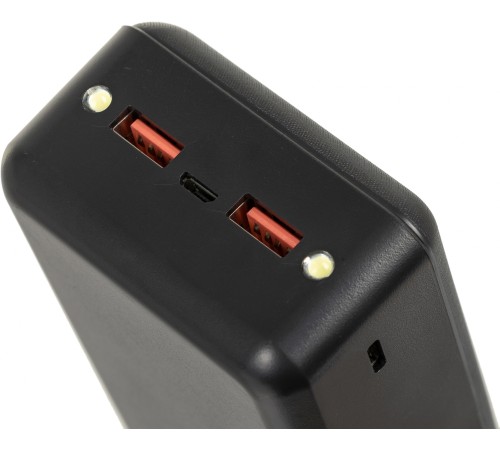 Мобильный аккумулятор Buro BPF30D 30000mAh 3A QC PD 22.5W черный (BPF30D22PBK) Мобильный аккумулятор Buro BPF30D 30000mAh 3A QC PD 22.5W черный (BPF30D22PBK)