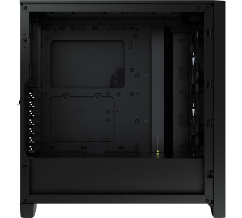 Корпус Corsair iCUE 4000X RGB чёрный без БП ATX 3x120mm 4x140mm 1xUSB3.0 audio bott PSU