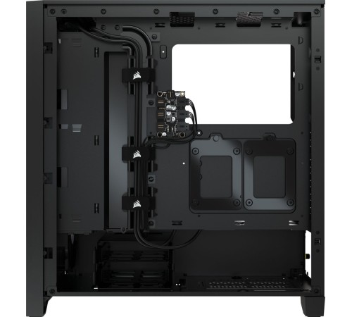 Корпус Corsair iCUE 4000X RGB чёрный без БП ATX 3x120mm 4x140mm 1xUSB3.0 audio bott PSU