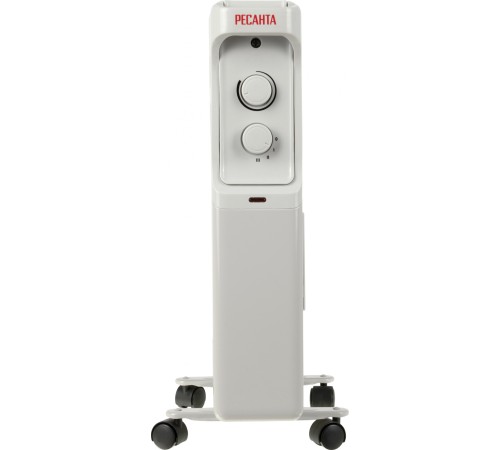 Радиатор масляный Ресанта ОМ-9А 2000Вт белый