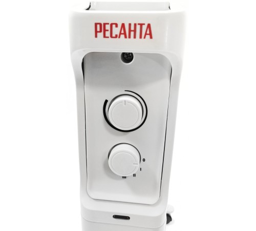 Радиатор масляный Ресанта ОМ-9А 2000Вт белый