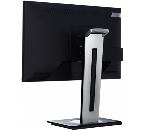 Монитор Viewsonic 23.8" VG2448 IPS SuperClear, 1920x1080, 5ms, 250cd/m2, 178°/178°, 50Mln:1, D-Sub, HDMI, DP, USB-Hub, колонки, Tilt, Swivel, Pivot, рег.по высоте, VESA, Black (VG2448)