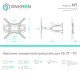 Кронштейн для телевизора Onkron M5 белый 37"-70" макс.36.4кг настенный поворот и наклон