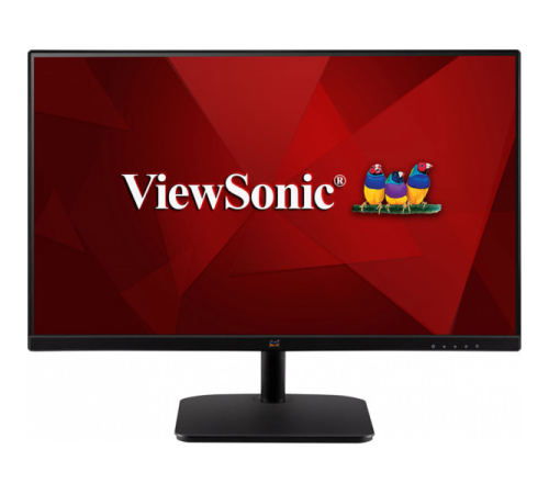 Монитор Viewsonic 23.8" VA2432-H IPS LED, 1920x1080, 4ms, 250cd/m2, 178°/178°, 50Mln:1, D-Sub, HDMI, 75Hz, Frameless, VESA, Tilt, Black (VA2432-H)