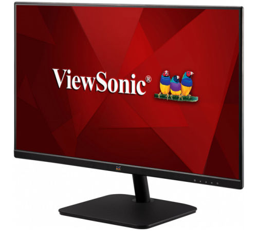 Монитор Viewsonic 23.8" VA2432-H IPS LED, 1920x1080, 4ms, 250cd/m2, 178°/178°, 50Mln:1, D-Sub, HDMI, 75Hz, Frameless, VESA, Tilt, Black (VA2432-H)