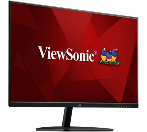 Монитор Viewsonic 23.8" VA2432-H IPS LED, 1920x1080, 4ms, 250cd/m2, 178°/178°, 50Mln:1, D-Sub, HDMI, 75Hz, Frameless, VESA, Tilt, Black (VA2432-H)