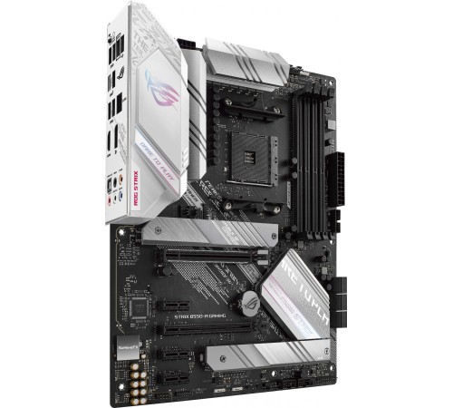 Материнская плата Asus ROG STRIX B550-A GAMING Soc-AM4 AMD B550 4xDDR4 ATX AC`97 8ch(7.1) 2.5Gg RAID+HDMI+DP