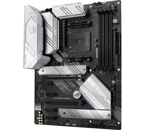 Материнская плата Asus ROG STRIX B550-A GAMING Soc-AM4 AMD B550 4xDDR4 ATX AC`97 8ch(7.1) 2.5Gg RAID+HDMI+DP