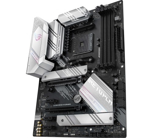 Материнская плата Asus ROG STRIX B550-A GAMING Soc-AM4 AMD B550 4xDDR4 ATX AC`97 8ch(7.1) 2.5Gg RAID+HDMI+DP