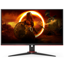Монитор 23,8" AOC 24G2SAE/BK 1920x1080@165Hz VA LED 16:9 4ms VGA 2*HDMI 80M:1 178/178 350cd 3000:1 Tilt Black/Red (24G2SAE)