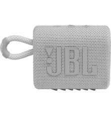Колонка порт. JBL GO 3 белый 4.2W 1.0 BT (JBLGO3WHT)