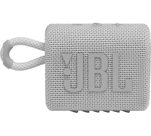 Колонка порт. JBL GO 3 белый 4.2W 1.0 BT (JBLGO3WHT)