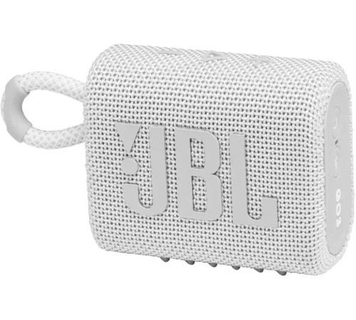 Колонка порт. JBL GO 3 белый 4.2W 1.0 BT (JBLGO3WHT)