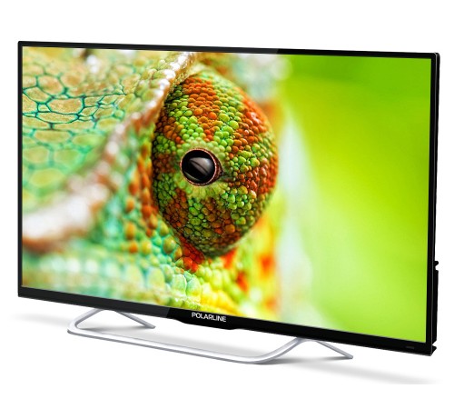 Телевизор LED PolarLine 43" 43PL51STC-SM черный/FULL HD/50Hz/DVB-T/DVB-T2/DVB-C/DVB-S2/USB/WiFi/Smart TV (RUS)