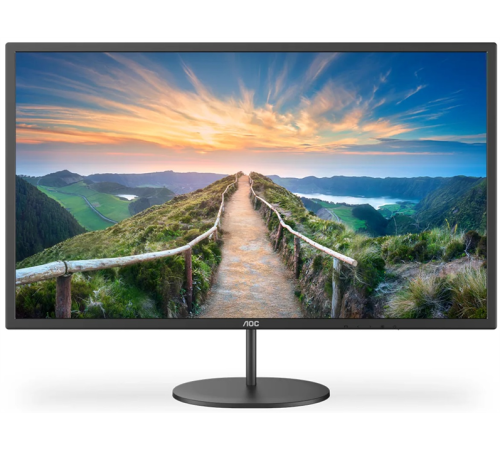 Монитор 31,5" AOC Q32V4 2560x1440@75Hz IPS LED 16:9 4ms HDMI DP 20M:1 1200:1 178/178 250cd Speakers HAS Tilt Swivel Black (Q32V4)