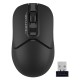 Мышь A4Tech Fstyler FG12 черный оптическая (1200dpi) беспроводная USB (3but)