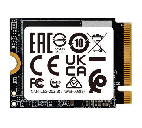 Твердотельный накопитель SSD ADATA M.2 2230 1TB XPG GAMMIX S55 PCIe Gen4x4 with NVMe 5000/3700, 3D ТLC NAND
