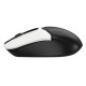 Мышь A4Tech Fstyler FG12S Panda белый/черный оптическая (1200dpi) беспроводная USB (3but)