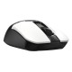 Мышь A4Tech Fstyler FG12S Panda белый/черный оптическая (1200dpi) беспроводная USB (3but)