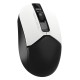 Мышь A4Tech Fstyler FG12S Panda белый/черный оптическая (1200dpi) беспроводная USB (3but)