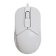 Клавиатура + мышь A4Tech Fstyler F1512 клав:белый мышь:белый USB
