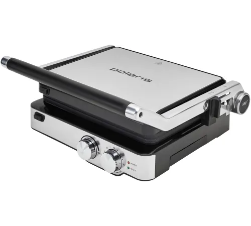 Электрогриль Polaris PGP 2402 2000Вт серебристый Электрогриль Polaris PGP 2402 2000Вт серебристый
