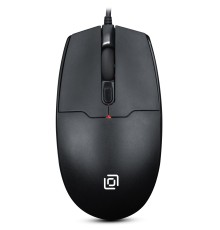 Мышь Оклик 147M черный оптическая (1600dpi) USB (3but)