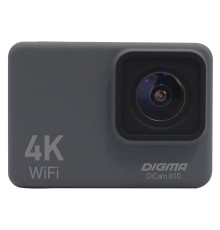 Экшн-камера Digma DiCam 810 серый