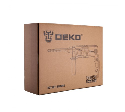 Перфоратор Deko DKH850W патрон:SDS-plus уд.:3Дж 850Вт (кейс в комплекте) Перфоратор Deko DKH850W патрон:SDS-plus уд.:3Дж 850Вт (кейс в комплекте)