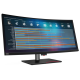 Монитор Lenovo ThinkVision P40w-20 39.7" 21:9 UHD (5120x2160) IPS, 4ms, 1000:1, 300cd/m2, 178/178,  2xThunderblot 4, 1xHDMI 2.0, 1xDP 1.4, USB HUB (5xUSB 3.2 Gen 1), 1xAudioOut(3.5 mm), Tilt, Swivel, Lift,3YR (62C1GAT6EU)