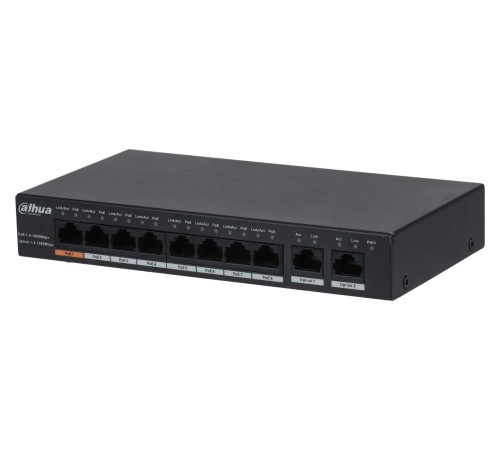 Коммутатор Dahua DH-PFS3010-8GT-96 10G Коммутатор Dahua DH-PFS3010-8GT-96 10G