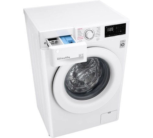 Стиральная машина LG F2V3GS3W класс: A загр.фронтальная макс.:8.5кг белый